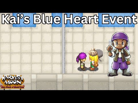 Видео: Harvest Moon: Больше друзей из Mineral Town — событие «Голубое сердце Кая»