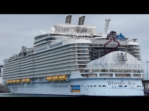 Видео: Круиз на Wonder of the seas по Средиземному морю в 2022
