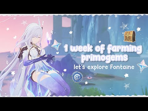 Видео: Давайте наконец исследуем Фонтейн ⁺˖ 🌊♡ Уютный игровой процесс Genshin Impact