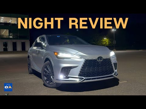 Видео: НОЧНОЙ ОБЗОР | 2025 Lexus RX 500h F Sport: характеристики ночью (фары, экстерьер и интерьер)