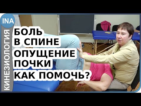 Видео: Боль в спине. Опущение почки. Нефроптоз. Как облегчить состояние? Прикладная кинезиология Васильева