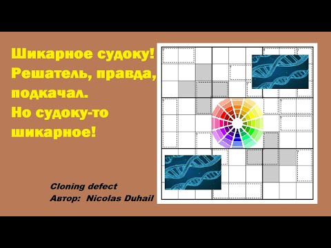 Видео: Шикарное судоку! Решатель, правда, подкачал. Но судоку-то шикарное!