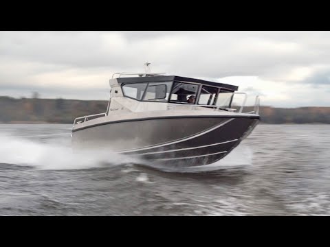 Видео: Испытания отечественного катера Wellboat 61 за 1.4 миллиона