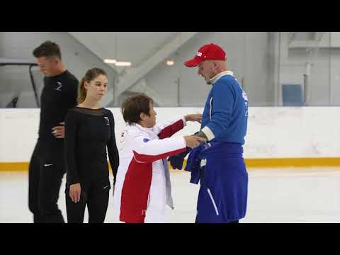Видео: Группа Тамары Москвиной готовится к новому сезону. Мишина и Галлямов ставят новые программы.