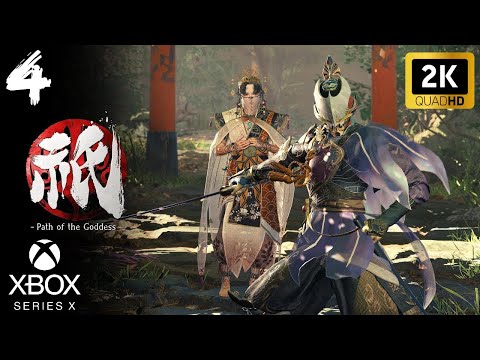 Видео: Kunitsu-Gami Path of the Goddess XBOX SERIES X Прохождение #4 2K