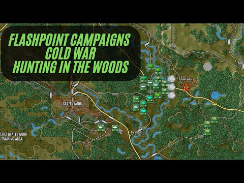 Видео: Охота в лесу \\ Flashpoint Кампании Сценарий Холодной войны