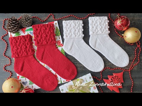 Видео: Самые новогодние носки, ч. 1