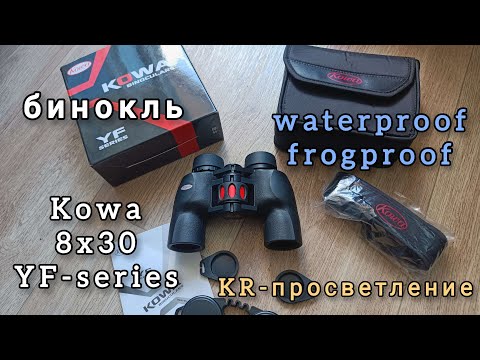 Видео: бинокль Kowa 8x30 YF-series