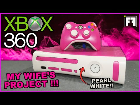 Видео: XBOX 360 PINK Реставрация для моей жены