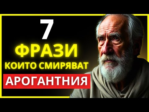 Видео: 7 ФРАЗИ, КОИТО ПОСТАВЯТ ВСЕКИ АРОГАНТЕН НА МЯСТОТО МУ (С ЕЛЕГАНТНОСТ) | СТОИЧЕСКА МЪДРОСТ
