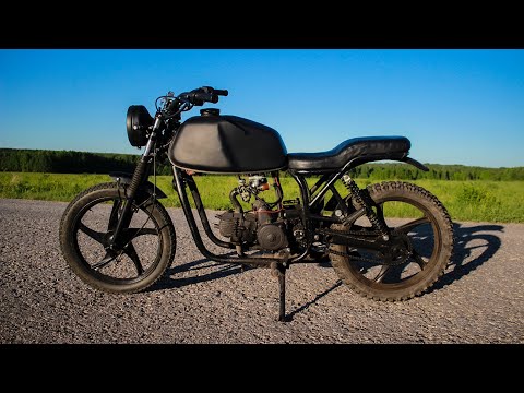 Видео: ЛЮТЫЙ МОТОЦИКЛ BMW R 110 CAFE RACER, САМОДЕЛЬНЫЙ КАСТОМ ИЗ АЛЬФЫ, ПЕРВЫЙ ВЫЕЗД, ПЕРЕДЕЛКА