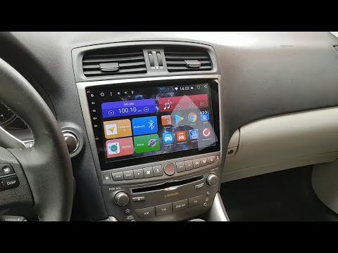 Видео: Обзор магнитолы в машине на Lexus IS250 (8 ядер) Android 7.1.2