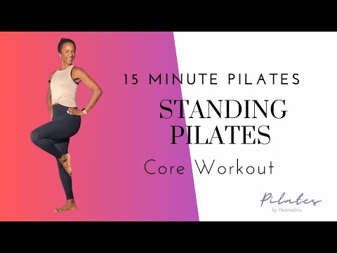 Видео: 💫 Пилатес стоя // 15-минутная тренировка пилатеса // Тренировка корпуса