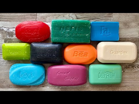 Видео: ASMR Soap cutting | Soap Carving|Резка мыла  | ASMR