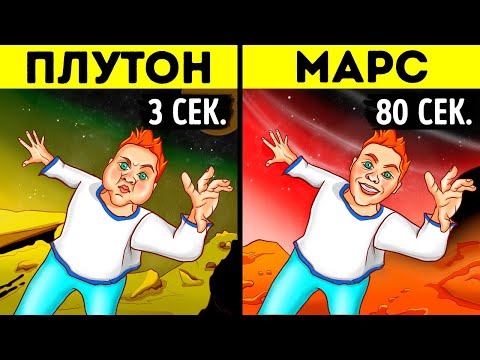 Видео: Как долго можно прожить на разных планетах?
