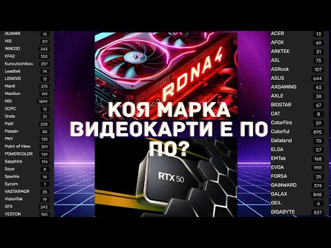 Видео: ИЗБОР НА БРАНД ЗА ВИДЕОКАРТА ПРЕЗ 2024