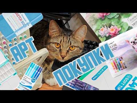 Видео: Показываю чем рисовала за прошедший год и покупки. Languo 240, Малевичъ, Pinax Extra, заказы глобал