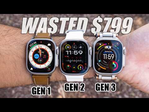 Видео: Apple Watch ULTRA 3, 2 и 1 — 10 ОСНОВНЫХ отличий!