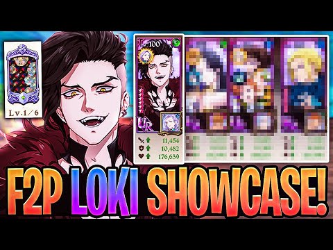 Видео: Новый бесплатный бесплатный квест «Бог озорства Локи»: демонстрация и призывы! | Seven Deadly Sin...