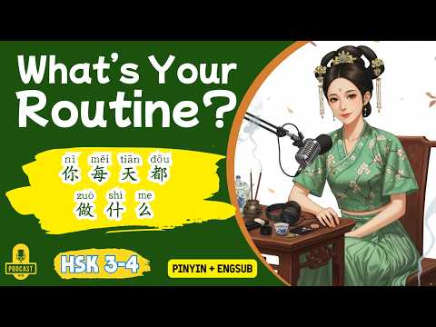 Видео: HSK 3–4 | Что вы обычно делаете каждый день? | Практика аудирования китайского языка