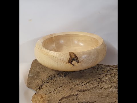 Видео: Точение по дереву - Sycamore Bowl