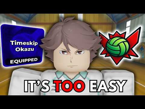 Видео: Получить профессиональный ранг легко с помощью Timeskip Okazu | Легенды волейбола