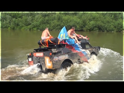 Видео: ЧУТЬ НЕ УТОПИЛИ БРДМ 2! ИДЕМ ПО ВОДЕ ВСЕЙ ТОЛПОЙ!