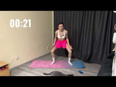 Видео: Минни тренировки 10 минут на все тело