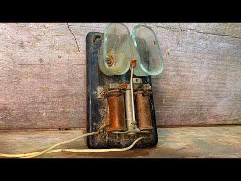 Видео: Реставрация необычайно редкого дверного звонка. Призрак позвонил мне!