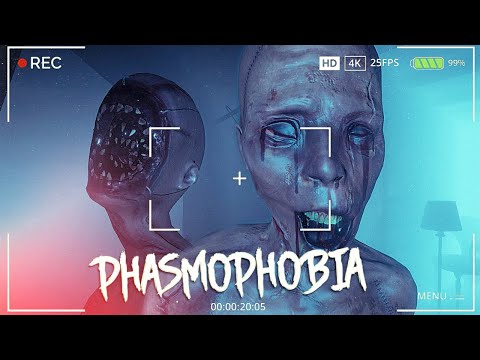 Видео: ГОЛОПОПЫЙ ПРИЗРАК ПРЕСЛЕДУЕТ МЕНЯ! - PHASMOPHOBIA (ФАСМОФОБИЯ)