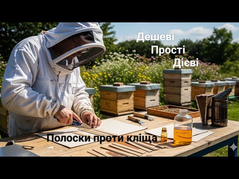 Видео: Саморобні полоски від кліща. Дешево і сердито.
