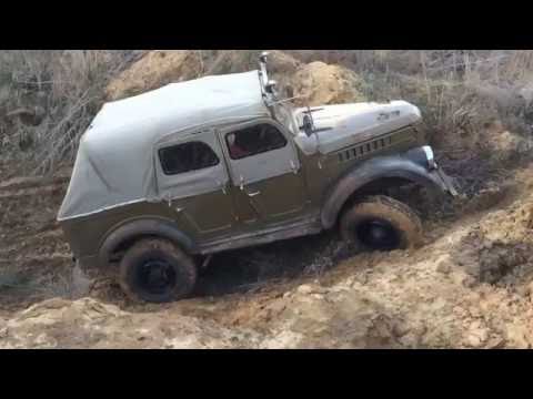 Видео: газ69 песок и грязь