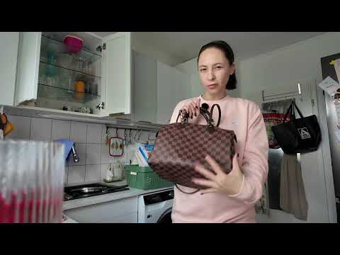 Видео: Ремешки для Louis Vuitton Speedy, покупки еды и жуткая женщина!