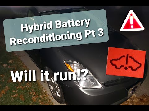 Видео: Восстановление гибридной батареи Prius, часть 3