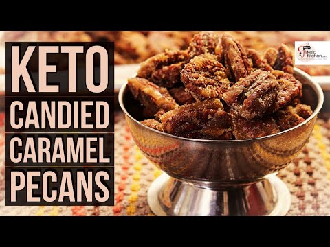 Видео: Кето-пекан в карамели #Ketosnacks #lowcarbsnacks #без сахара #засахаренные орехи пекан #кеторецепт