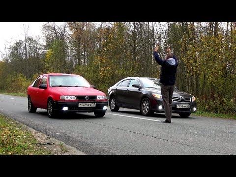 Видео: Японо-немецкая дуэль. TOYOTA vs OPEL
