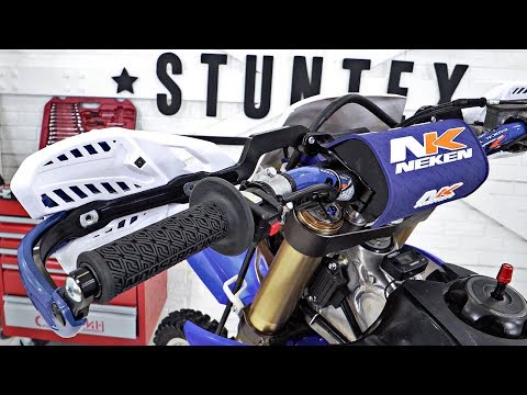 Видео: Установка Руля Neken - Защиты Cycra - Yamaha WR450F