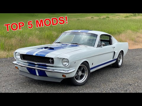 Видео: Пять лучших вещей, которые нужно сделать с классическим «Мустангом»