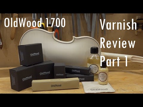 Видео: Обзор лака OldWood1700 — Часть 1
