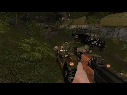 Видео: Вьетконг 2 - Vietcong 2 - прохождение за Вьетконг - эпизод 3 - Засада на колонну
