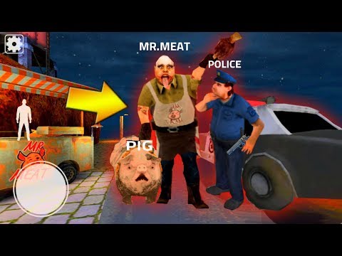 Видео: ДЕЛАЮ КОНЦОВКУ ПРОТИВ МЯСНИК + ПОЛИЦИЯ - Mr.meat Horror game