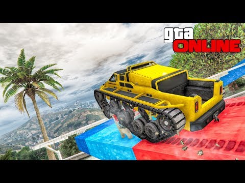 Видео: ТРЫНДЕЦ НА ГУСЕНИЦАХ В GTA 5 ONLINE! КАК ЖЕ ОНО ВАЛИТ :D (ГТА 5 ГОНКИ)