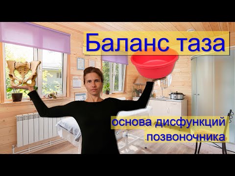 Видео: Баланс таза: какие мышцы поддерживают и почему так вредна сидячая работа?