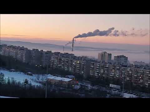 Видео: Мурманск зимний