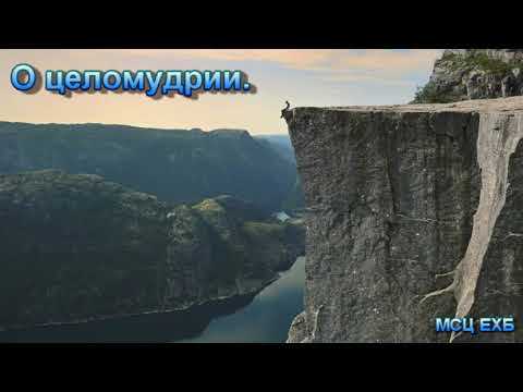 Видео: "О Целомудрии" Э. И. Дридгер. Проповедь. МСЦ ЕХБ.