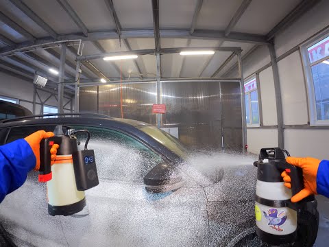 Видео: ОТМЫВАЕМ Skoda Kodiaq Car Wash на мойке самообслуживании. Часть 2