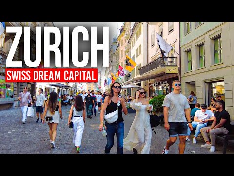 Видео: ЦЮРИХ, Швейцария 🇨🇭 Сердце швейцарской элегантности | Пешая экскурсия 4K