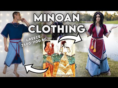 Видео: Что носили древние минойцы? Создаём капсульный гардероб минойской/микенской эпохи