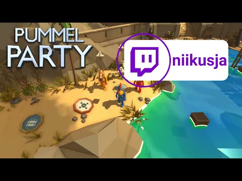 Видео: Новая игра с @maxuniplay @geshkaas @kisa_aaa - Pummel Party