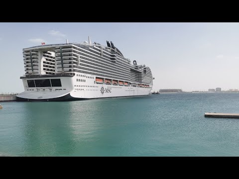 Видео: Суперкруиз на суперлайнере (3),каюта, еда на корабле и экскурсия в Доху (Катар)